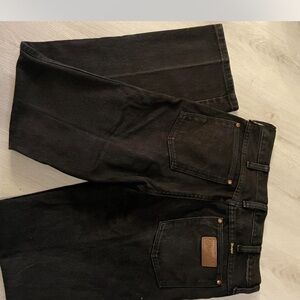 Wrangler Women's High Rise Black Jeans